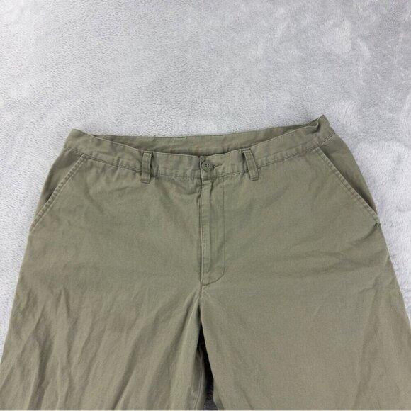 Patagonia Men's Sz 35x29 All Wear Straight Leg Green Pants Organic Cotton 55332 - Picture 7 of 12